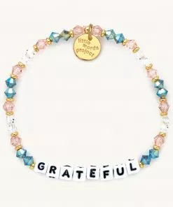 Little Words Project Jewelry Grateful Bracelet (Arrow)