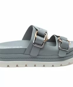 J Slides Baha Sandal (Light Grey) Shoes