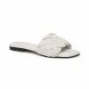 Marc Fisher Shoes Marisol Slide Sandal (Ivory Leather) 2 Marc Fisher Shoes Marisol Slide Sandal (Ivory Leather)