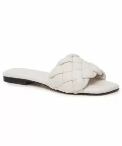 Marc Fisher Shoes Marisol Slide Sandal (Ivory Leather)
