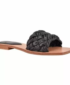 Marc Fisher Reanna Flat Slide (Black)