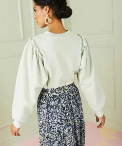 Marie Oliver Tops Cappie Pullover (Glacier) 7 Marie Oliver Tops Cappie Pullover (Glacier)