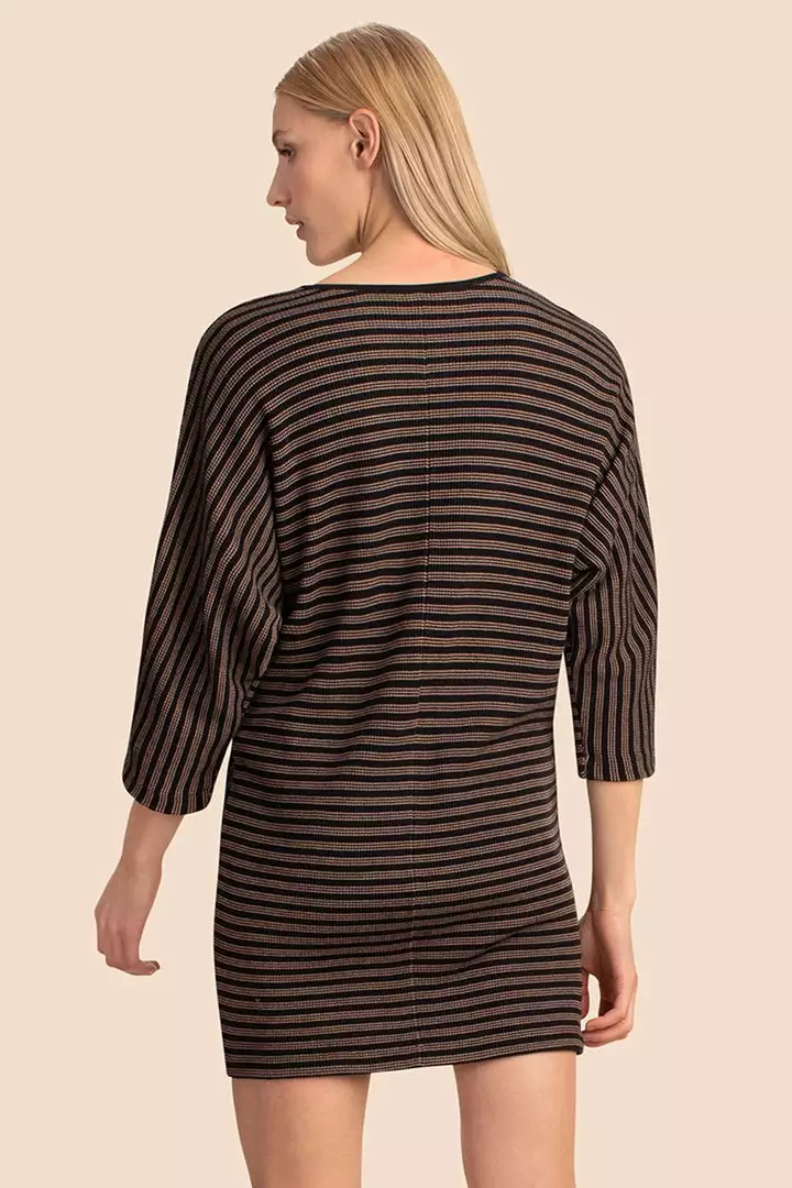 Trina Turk Gallivant Dress (Black/Camel) Dresses 4 Trina Turk Gallivant Dress (Black/Camel) Dresses