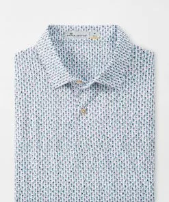 Peter Millar Featherweight Bloody Mary Polo (White)