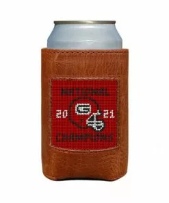 Smathers & Branson Collegiate Georgia 2021 National Championship Can Cooler (Red)