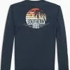 Southern Tide Circle Sunset Tee (True Navy) Tops