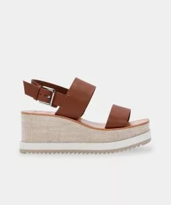 Dolce Vita Idrah Sandals (Tobacco Leather)