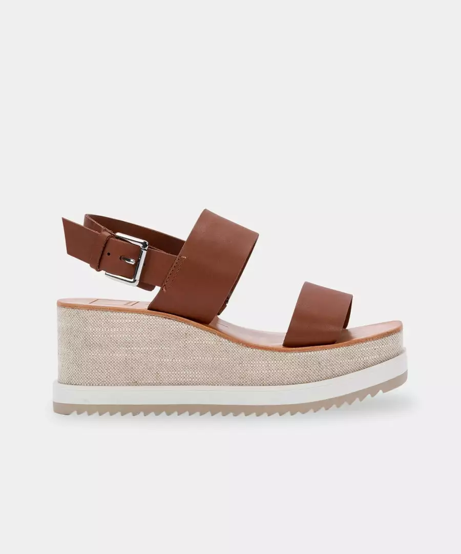 Dolce Vita Idrah Sandals (Tobacco Leather) 4 Dolce Vita Idrah Sandals (Tobacco Leather)