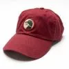 Duckhead Accessories Circle Patch Twill Hat (Weathered Red)