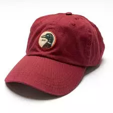 Duckhead Accessories Circle Patch Twill Hat (Weathered Red)