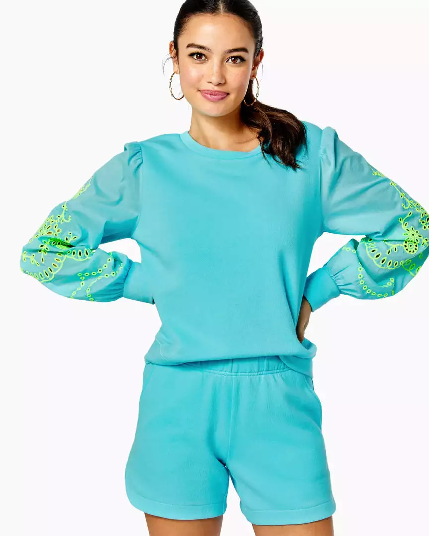 Lilly Pulitzer Kylar Knit Short (Blue Horizon) 3 Lilly Pulitzer Kylar Knit Short (Blue Horizon)