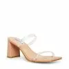 Steve Madden Shoes Lilah Heel (Clear)