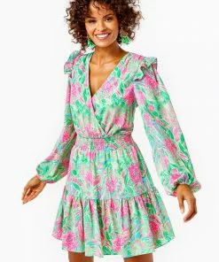 Lilly Pulitzer Taviana Stretch Dress (Coming In Hot)