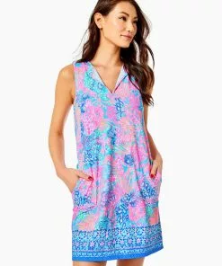 Lilly Pulitzer Johana Cover-Up (Splendor In The Sand) Swim