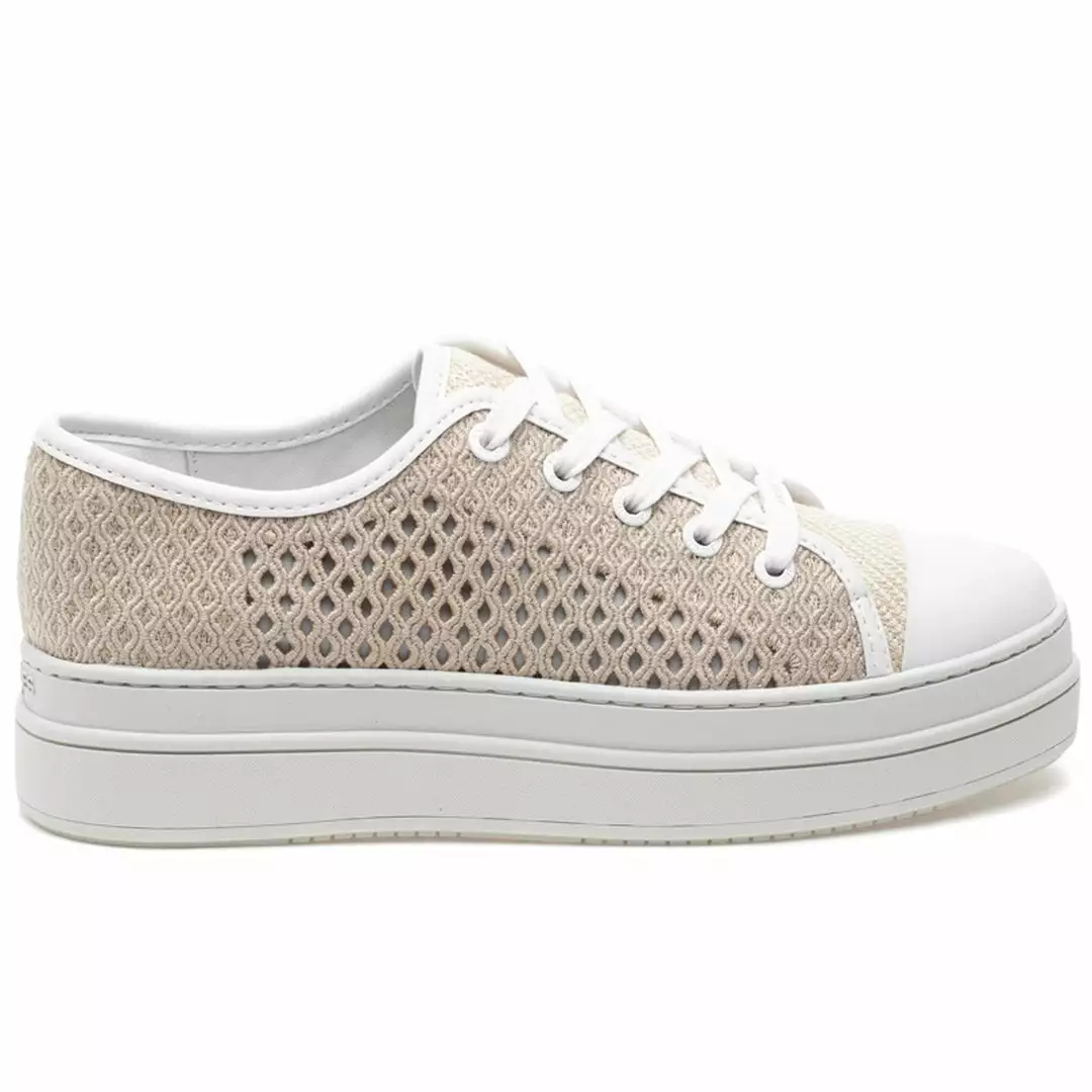 J Slides Shoes Natasha Sneaker (Nude Crochet) 4 J Slides Shoes Natasha Sneaker (Nude Crochet)