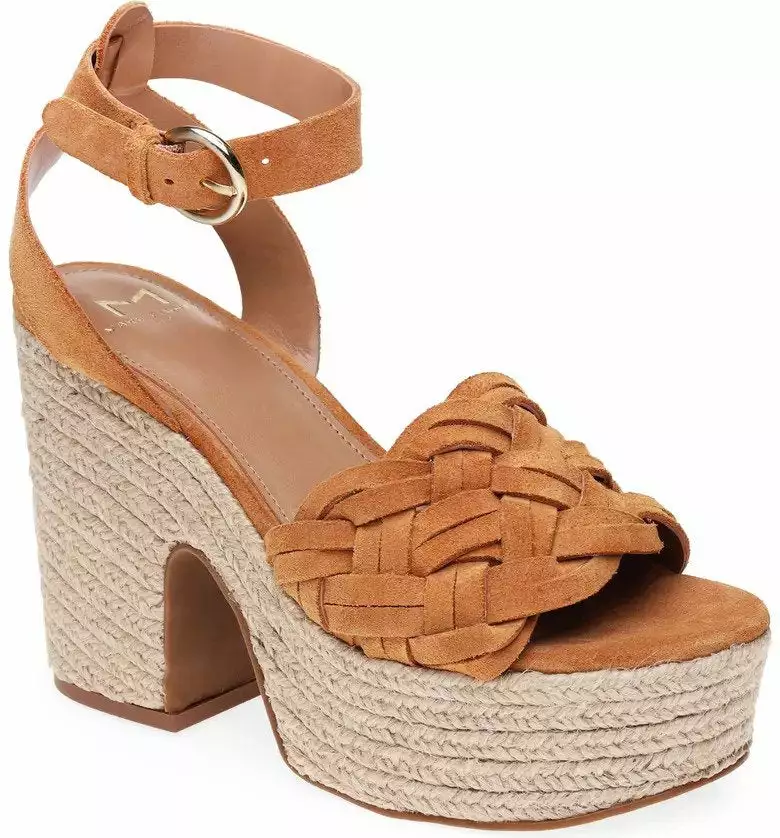 Marc Fisher Shoes Odilia Espadrille Platform Sandal (Natural) 3 Marc Fisher Shoes Odilia Espadrille Platform Sandal (Natural)