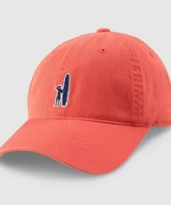 Johnnie-O Topper Baseball Hat (Coral)