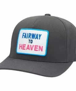 G/Fore Fairway To Heaven Snapback (Charcoal) Accessories