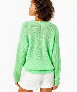 Lilly Pulitzer Kasmina Sweater (Patina Green)