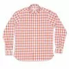 Duckhead Tops Orman Perf Plaid Shirt (Desert Red)