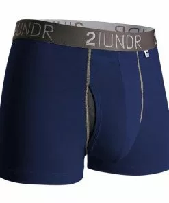 2under Bottoms Swing Shift Trunk (Navy/Grey)