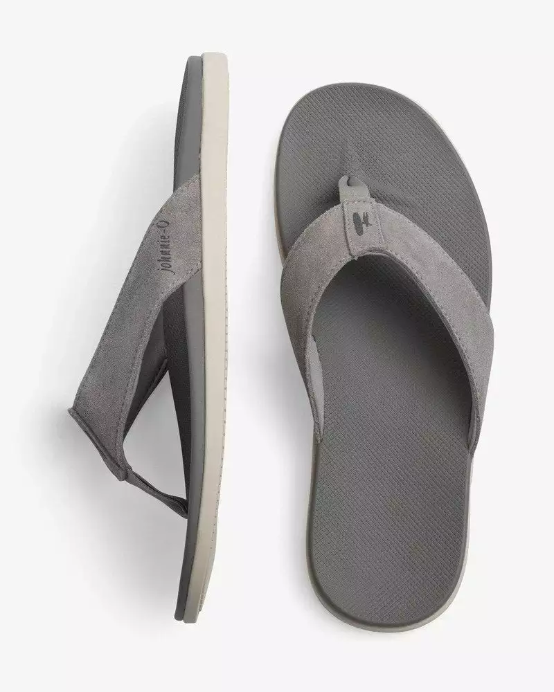 Johnnie-O Shoes Dockside Sandal (Grey) 3 Johnnie-O Shoes Dockside Sandal (Grey)