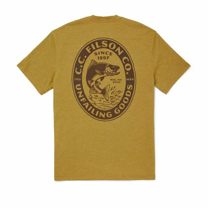 Filson Buckshot T-Shirt (Gold Heathered) 3 Filson Buckshot T-Shirt (Gold Heathered)