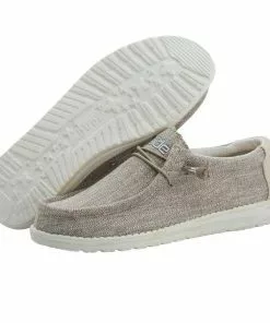Hey Dude Shoes Wally Woven (Beige)