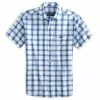 Fish Hippie Rumfront Plaid Short Sleeve (Baltic) Tops