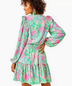 Lilly Pulitzer Taviana Stretch Dress (Coming In Hot)