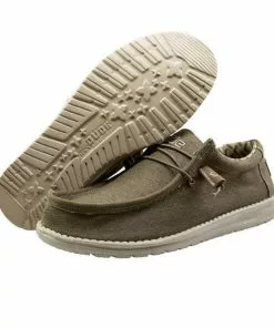 Hey Dude Wally Stretch (Tobacco) Shoes