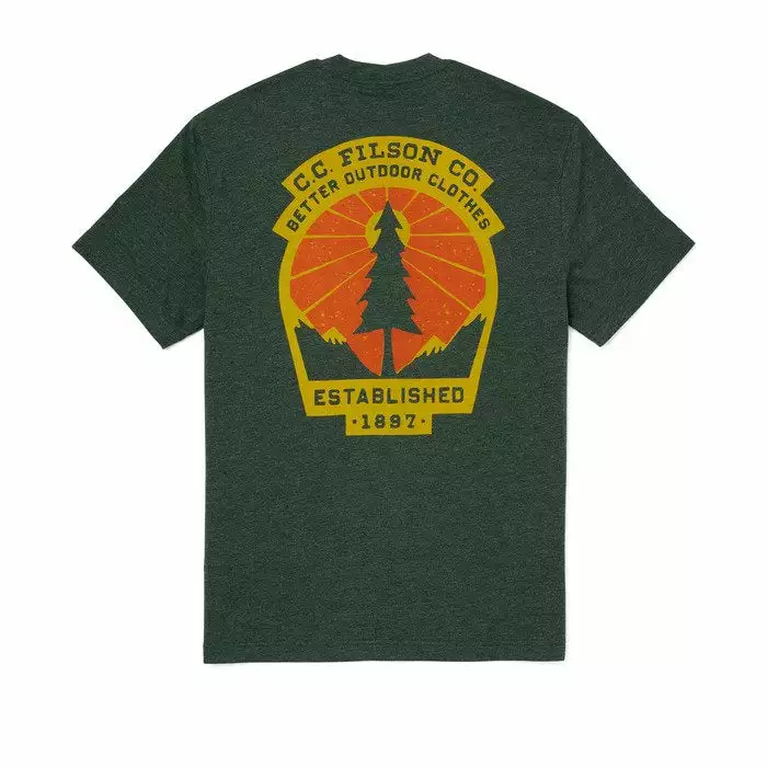 Filson Buckshot T-Shirt (Dark Green Tree) 3 Filson Buckshot T-Shirt (Dark Green Tree)
