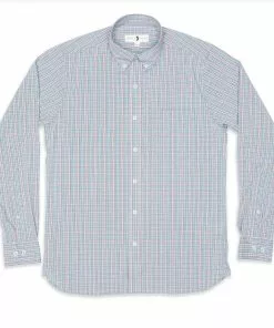 Duckhead Button Down Sports Shirt (Faded Denim) Tops