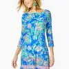 Lilly Pulitzer UPF 50+ Sophie Dress (Fancy Fins)