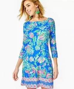 Lilly Pulitzer UPF 50+ Sophie Dress (Fancy Fins)
