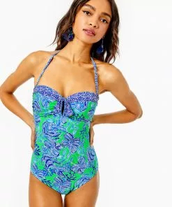 Lilly Pulitzer Jagger One Piece Swimsuit (Keepin' It Reel)