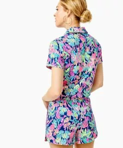 Lilly Pulitzer Jorgie Romper (Seen And Herd)