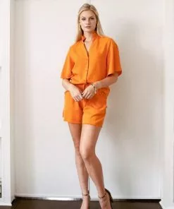 S'edge Tops Kara Blouse (Sunset)