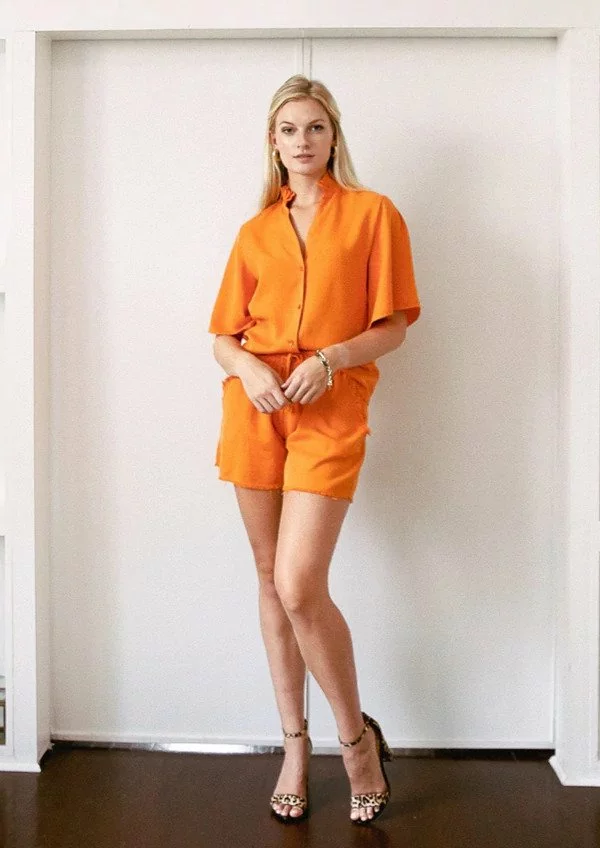 S'edge Tops Kara Blouse (Sunset) 4 S'edge Tops Kara Blouse (Sunset)