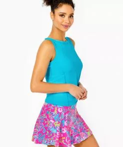 Lilly Pulitzer UPF 50+ Luxletic Corrine Skort (Shell Me Something Good)