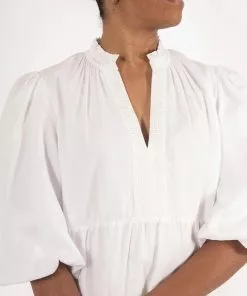 Emily Mccarthy Frankie Dress (Bright White)