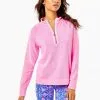 Lilly Pulitzer Ashlee Half-Zip Pullover (Pink Shandee)