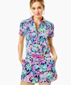 Lilly Pulitzer Jorgie Romper (Seen And Herd)
