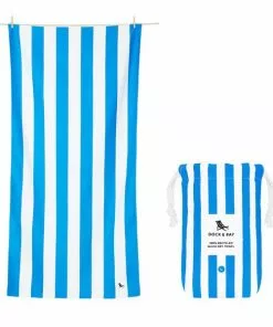 Dock & Bay Quick Dry Towel (Cabana) Bondi Blue XL