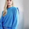 S'edge Tops Luna Sweatshirt (Azure)