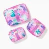Lilly Pulitzer Crosby Stackable Pouch Set (Seaside Carnivale) 2 Lilly Pulitzer Crosby Stackable Pouch Set (Seaside Carnivale)