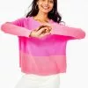 Lilly Pulitzer Tops Kinnik Cashmere Sweater (Plumeria Pink) 2 Lilly Pulitzer Tops Kinnik Cashmere Sweater (Plumeria Pink)