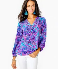 Lilly Pulitzer Elsa Top (Shelleidoscope)