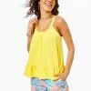 Lilly Pulitzer Loro Top (Lilly's Lemon) Tops