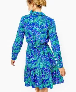 Lilly Pulitzer Eilenne Dress (Serenade In The Shade) Dresses